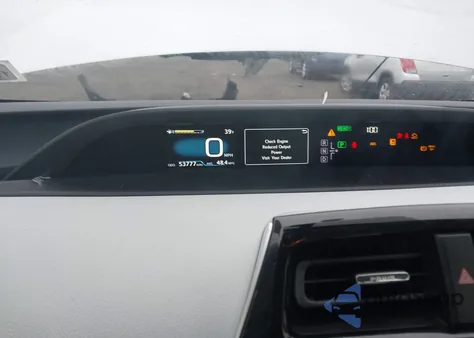 2016 Toyota Prius Two z USA, uszkodzony, nr VIN JTDKBRFU4G3514086